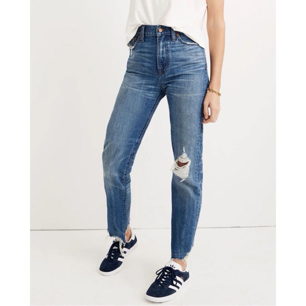 ❗️FINAL❗️MADEWELL The Perfect Summer Jean: Destructed Edition